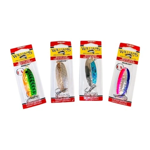 Рыболовный набор блесен Williams Wabler W50 8 шт