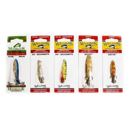 Рыболовный набор блесен Williams Малые реки