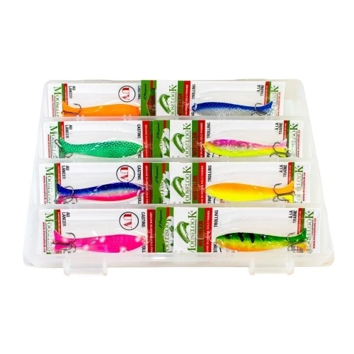 Рыболовный набор блесен Mooselook Wobbler 14000 8шт