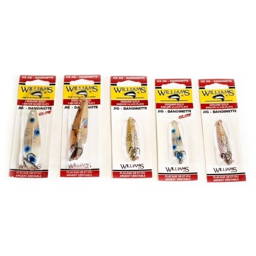 Рыболовный набор блесен Williams Ice Jig J50 J60