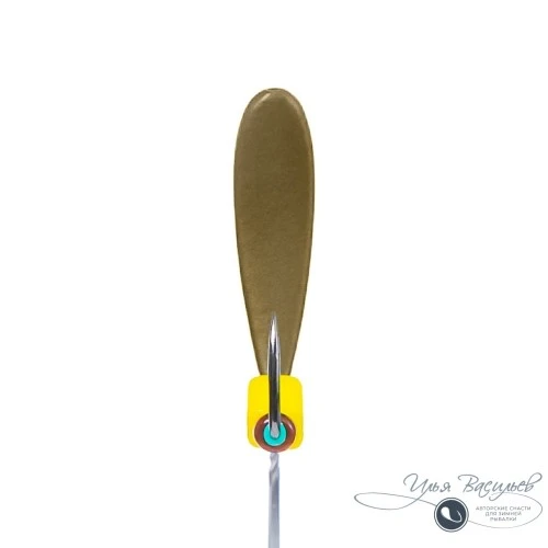 Мормышка БАНАН ЛЕЩОВЫЙ 1,00г оливковый (сырный кубик)