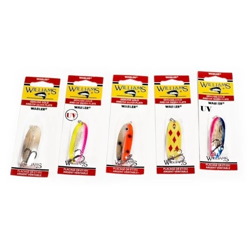 Рыболовный набор Десять блесен Williams Wabler W40