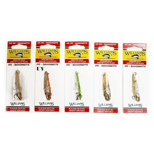 Большой рыболовный набор Двадцать блесен Williams Ice Jig J50