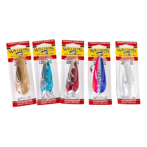 Рыболовный набор Десять блесен Williams Toronto Wobbler WT32