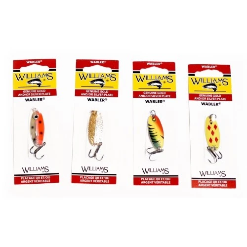 Рыболовный набор блесен Williams Окуневый №1