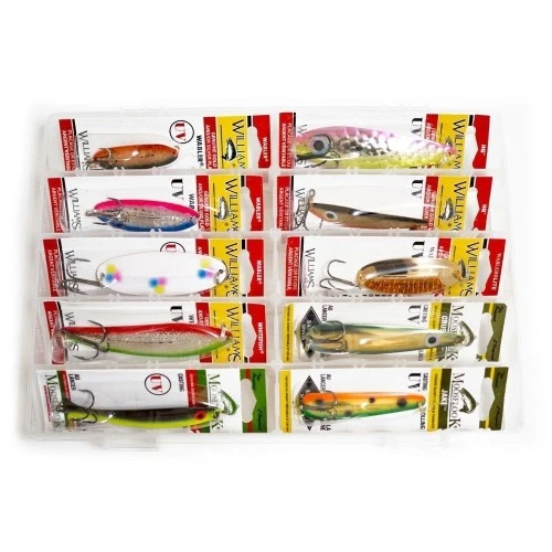 Рыболовный набор блесен Williams UV Ультрафиолет