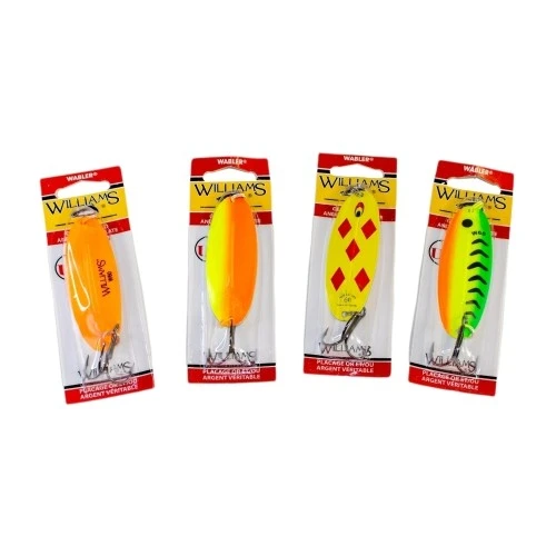 Рыболовный набор блесен Williams Wabler W60 8 шт