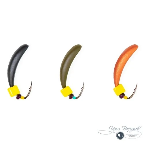 Мормышка БАНАН ЛЕЩОВЫЙ 1,00г медный (сырный кубик)