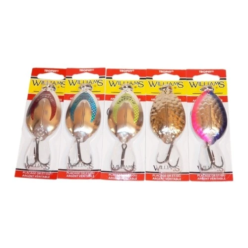Рыболовный набор блесен Десять щучьих блесен Williams Trophy №1