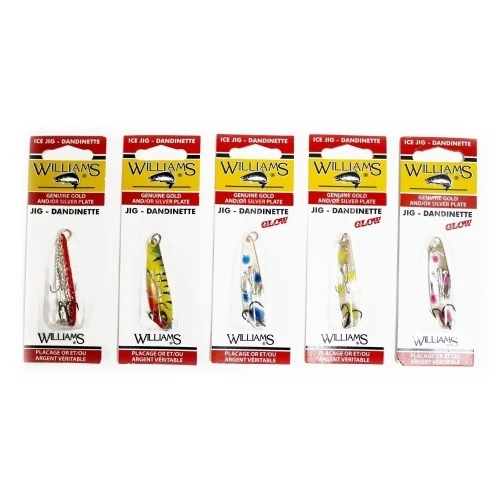 Большой рыболовный набор Двадцать блесен Williams Ice Jig J50