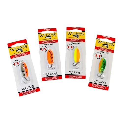 Рыболовный набор блесен Williams Wabler W30 8 шт