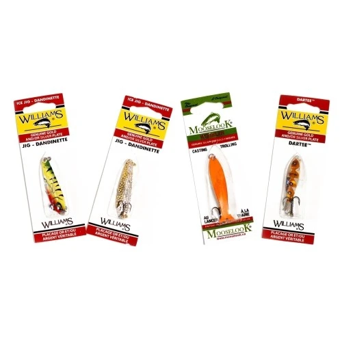 Рыболовный набор блесен Williams Окуневый №1