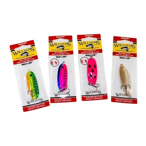 Рыболовный набор блесен Williams Wabler W40 8 шт
