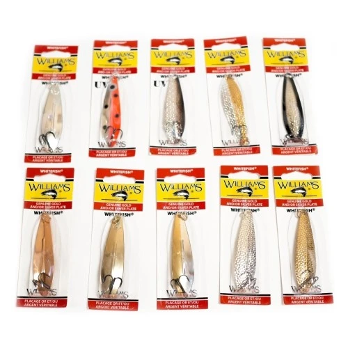 Рыболовный набор Десять блесен Williams Whitefish C60
