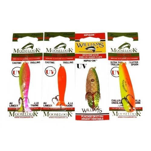 Рыболовный набор блесен Williams Малый Форелевый №1