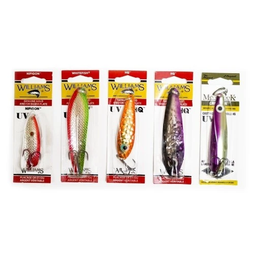 Подарочный рыболовный набор блесен Williams Валдай