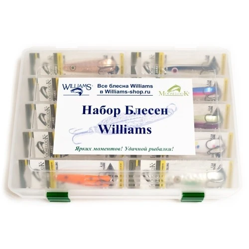 Рыболовный набор блесен Savant Spoon Jake SJ45 10шт