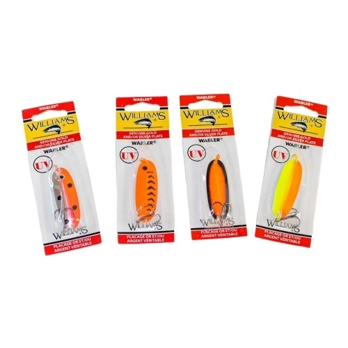 Рыболовный набор блесен Williams Wabler W40 8 шт