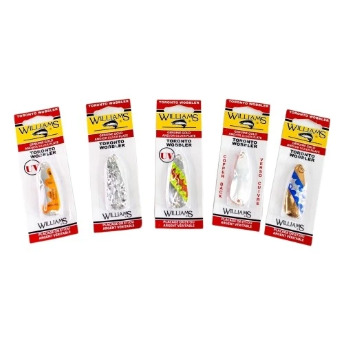 Рыболовный набор Десять блесен Williams Toronto Wobbler WT22