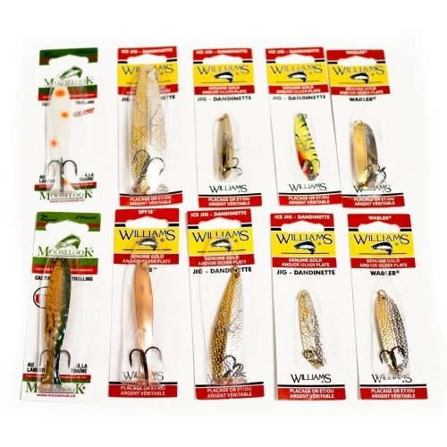 Рыболовный набор блесен Williams Большой Судачий №1