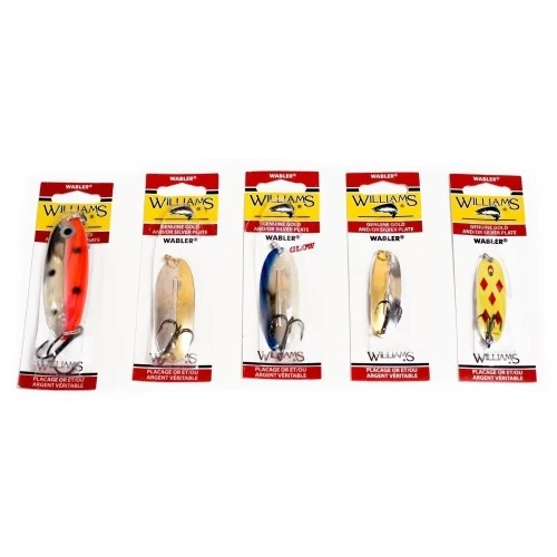 Набор блесен для рыбака Williams Wabler W40 W50 W60