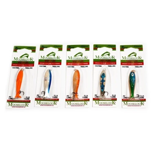 Рыболовный набор Десять блесен Mooselook Wobbler 16000
