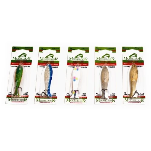 Рыболовный набор Десять блесен Mooselook Wobbler 14000