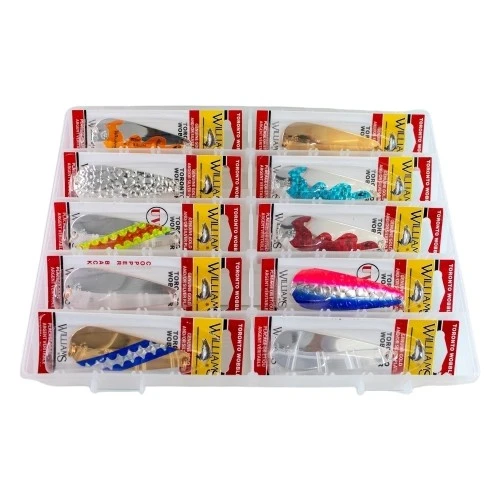 Рыболовный набор Десять блесен Williams Toronto Wobbler WT32