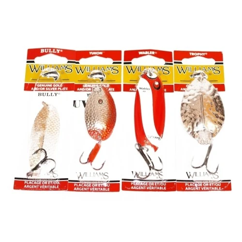 Рыболовный набор блесен Williams Малый Щучий №1