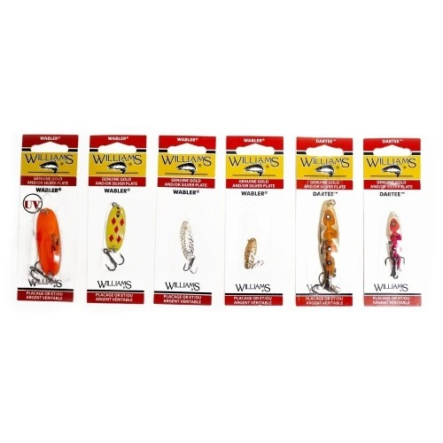 Рыболовный набор блесен Williams Ультралайт