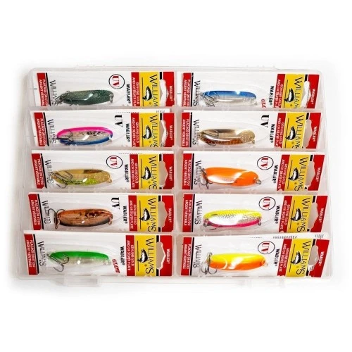 Большой рыболовный набор Двадцать блесен Williams Wabler W40