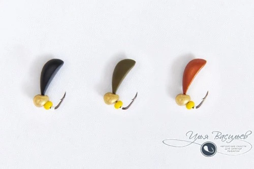 Мормышка СКОРЛУПКА ЛЕЩОВАЯ 1,07г медная (латунный эксцентрик)