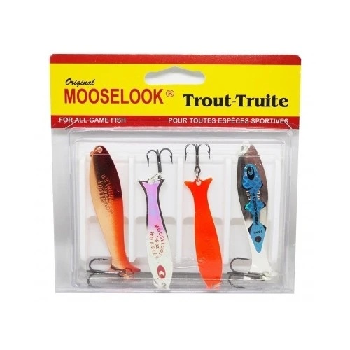 Набор блесен Mooselook Wobbler MLTR 4шт