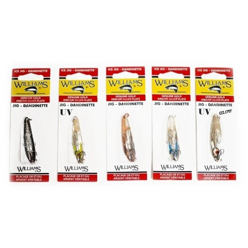 Большой рыболовный набор Двадцать блесен Williams Ice Jig J50