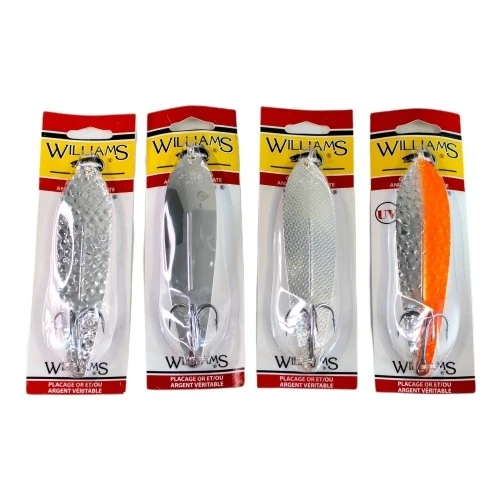 Рыболовный набор Восемь блесен классических расцветок Williams Whitefish C90