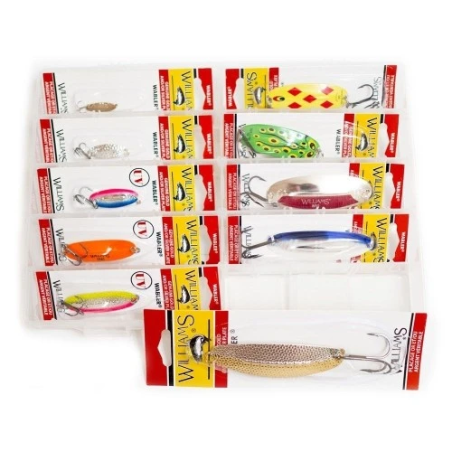 Рыболовный набор Десять блесен Williams Wabler