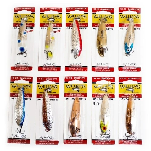 Большой рыболовный набор Двадцать блесен Williams Ice Jig 60