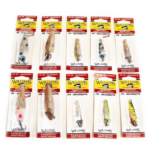 Рыболовный набор блесен Williams Ice Jig J50 J60