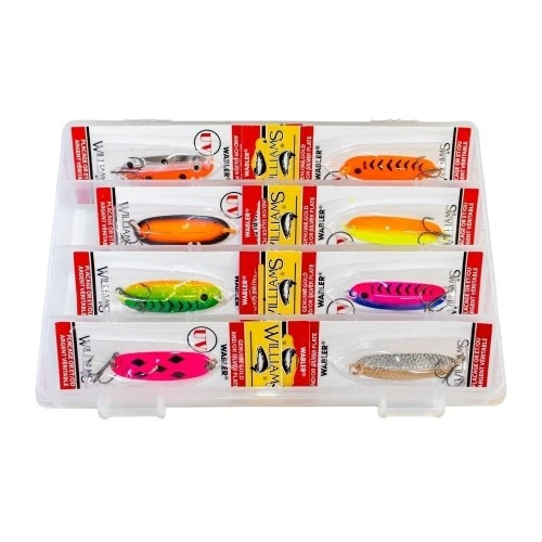 Рыболовный набор блесен Williams Wabler W40 8 шт