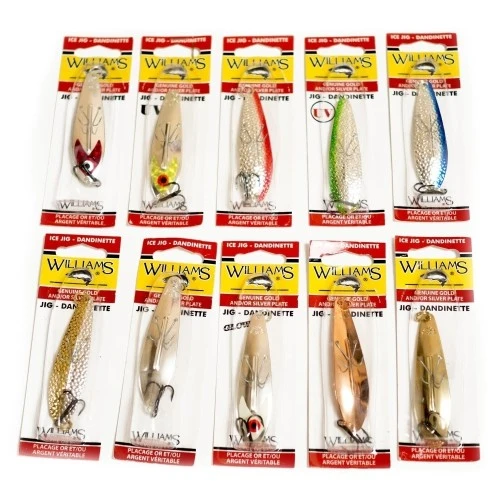 Рыболовный набор Десять блесен Williams Ice Jig 60