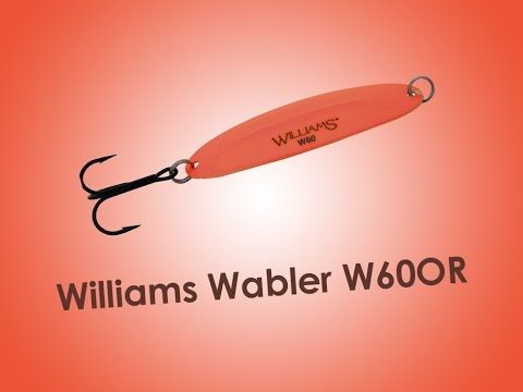 Обзор блесны Williams Wabler W60OR 21г