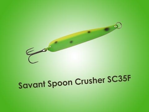 Обзор блесны Savant Spoon Crusher SC35F 20г