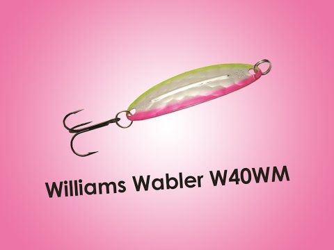 Обзор блесны Williams Wabler W40WM