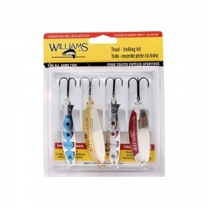 Набор блесен Williams 4-TTK Trout Trolling Kit