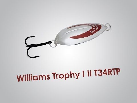 Обзор блесны Williams Trophy I II T34RTP 21г