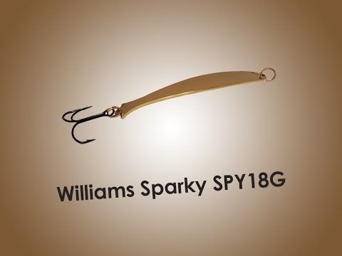 Обзор блесны Williams Sparky SPY18 18г