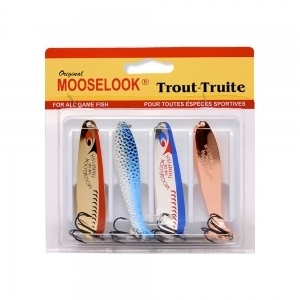 Набор блесен Mooselook Wobbler MWTF 4шт