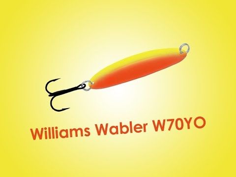 Обзор блесны Williams Wabler W70YO 28г