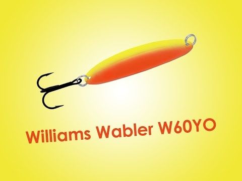 Обзор блесны Williams Wabler W60YO 21г