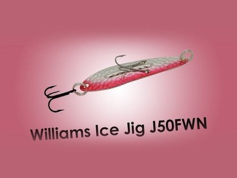 Обзор блесны Williams Ice Jig J50FWN